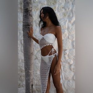 SEYCHELLES SARONG - blanco
